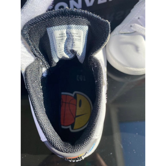 Converse Pro Leather High Top Toddler Shoes Size 9 - Picture 4 of 9